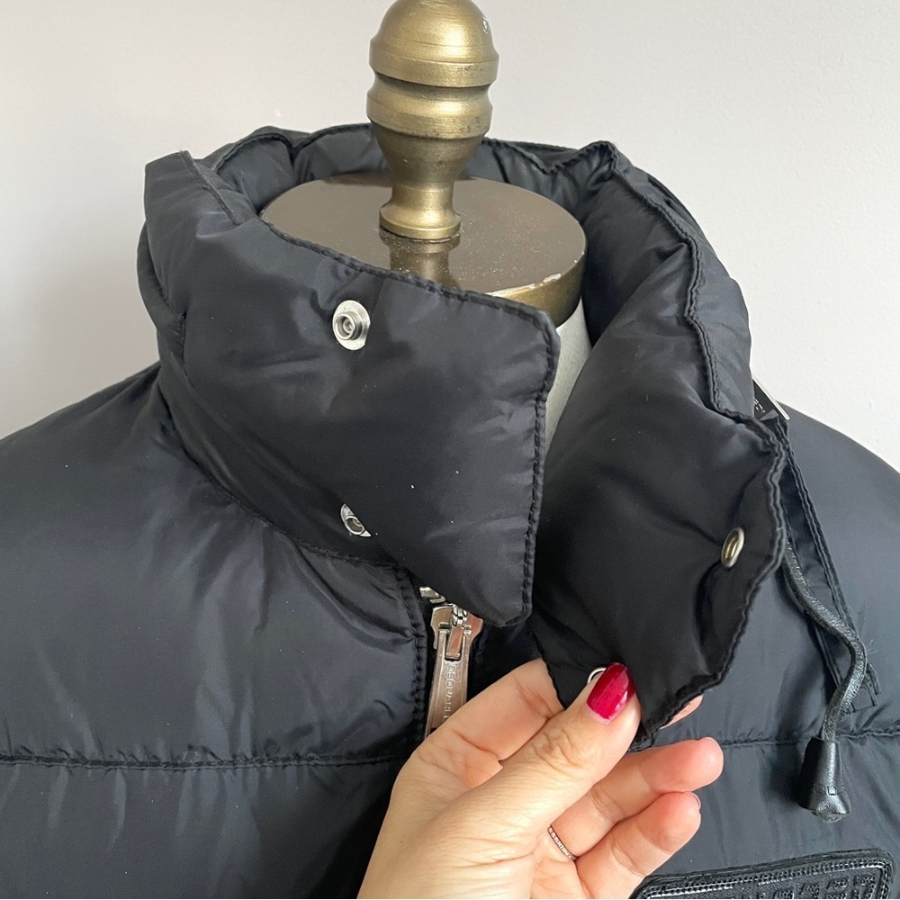 Dsquared Black Short Down Parka - S/M, hooded! 🇨🇦 - Picture 6 of 16